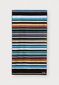 Serviette de plage éponge velours Jacquard Fiestas 140x180 400g/m²