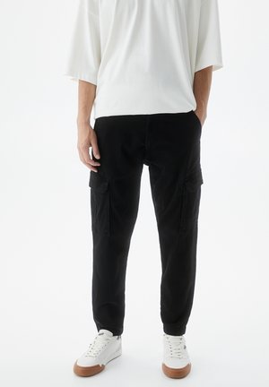 Pantalones cargo - black