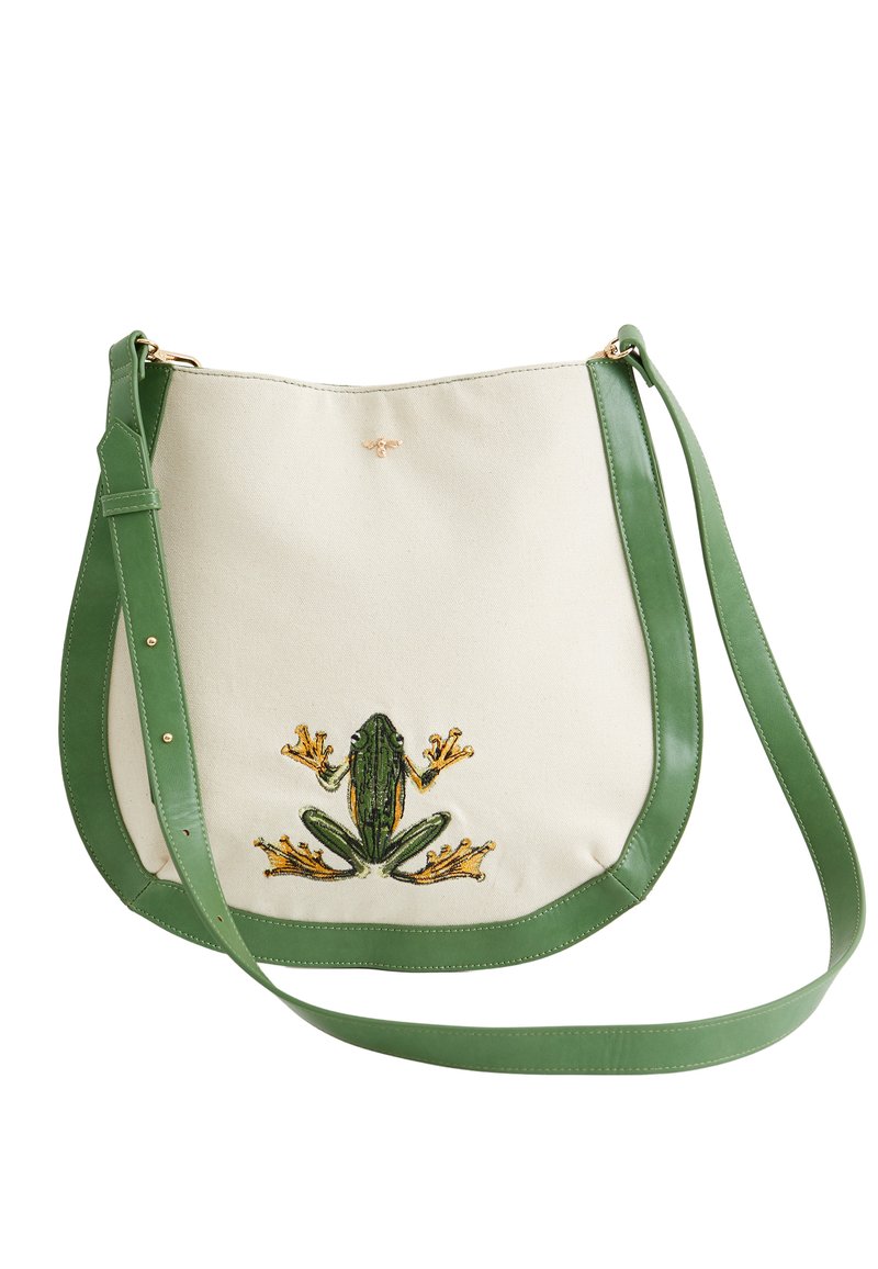 Damen Handtaschen | FABLE ENGLAND CURIOUSER FROG Umhängetasche green/grün - NS68564 Damen Handtaschen | FABLE ENGLAND CURIOUSER FROG Umhängetasche green/grün - NS68564