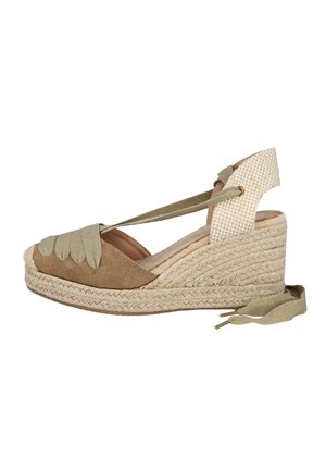 Pink Desert, ALPARGATAS DE ESPARTO - Zapatos de salón con cordones - camel