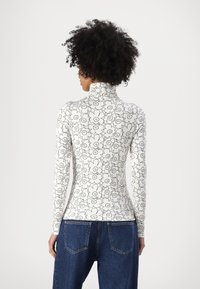 Marimekko EMALI PIIRTO UNIKKO  TURTLE NECK - Langarmshirt - white