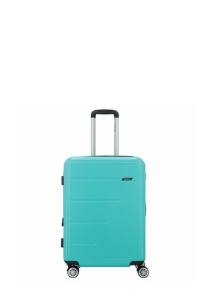 FUTURE PLUS MIT DEHNFALTE - Luggage - turquesa