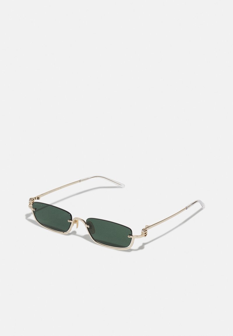 Gucci - UNISEX - Aurinkolasit - gold-coloured/green, Suurenna