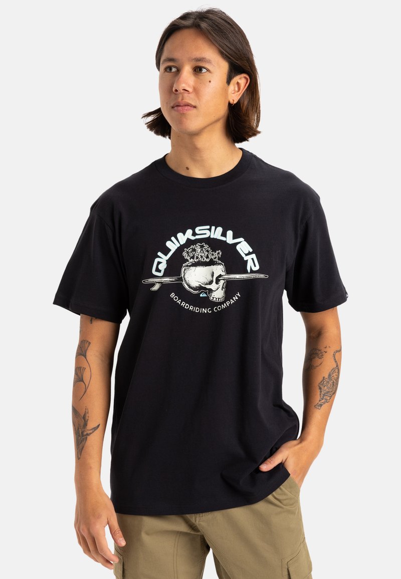 Quiksilver SKULL LINES SS - Camiseta estampada - kvj0