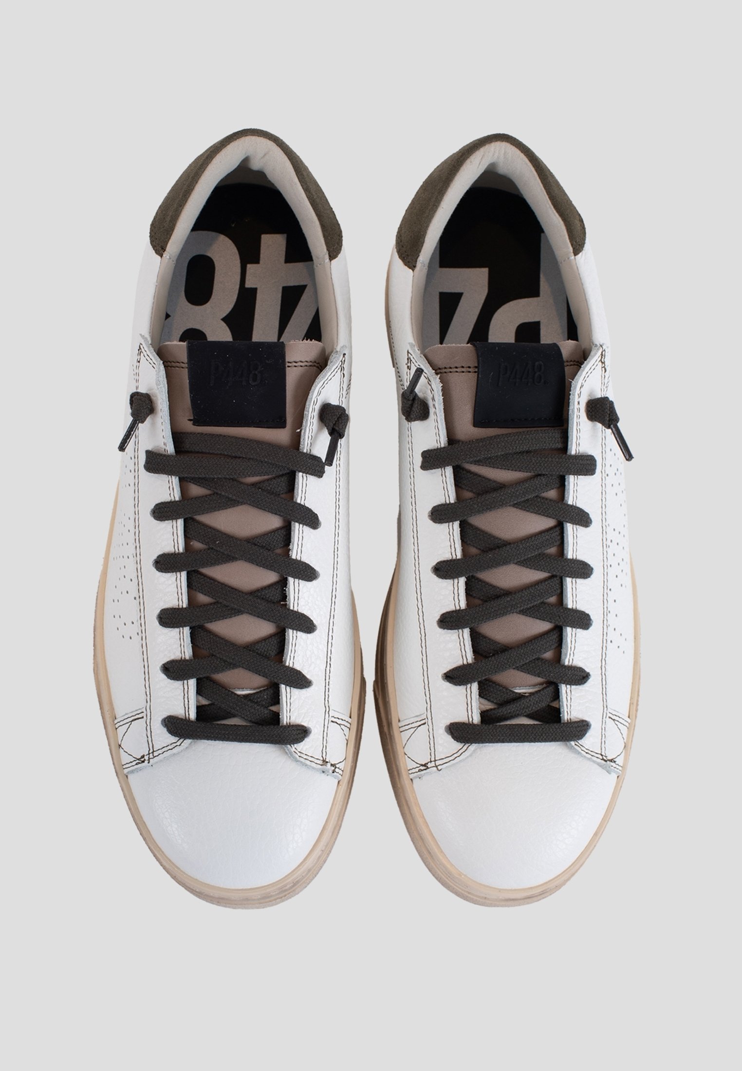 P448 JACK - Trainers - herb/white - Zalando
