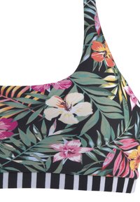 Venice Beach Bikini-Top - schwarz bedruckt