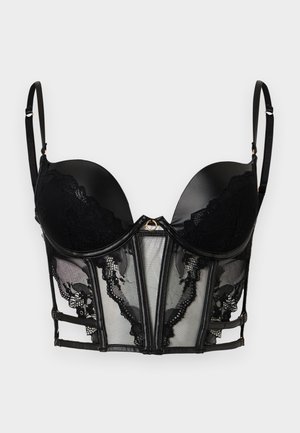 Hunkemöller, ILENIA - Korsage - caviar