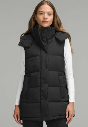 lululemon WUNDER PUFF MID-LENGTH - Veste sans manches - black