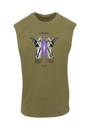 MJ Gonzales THE TRUTH  SLEEVELESS  - Top - olive