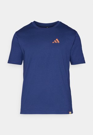 HIKE UNISEX - Print T-shirt - dark blue