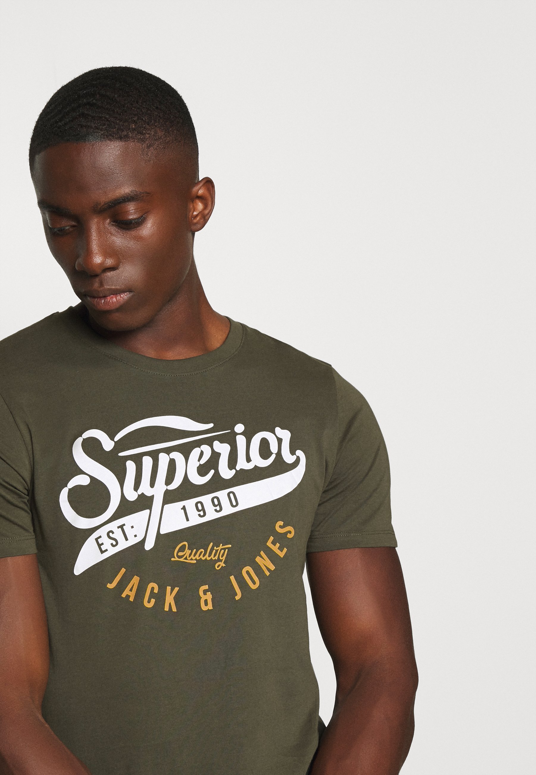 Men JJELOGO TEE - Print T-shirt Men JJELOGO TEE - Print T-shirt