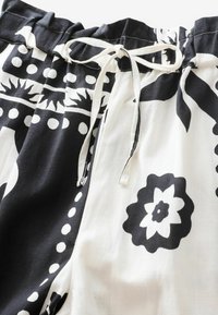 Next WIDE LEG WITH - Bukser - monochrome