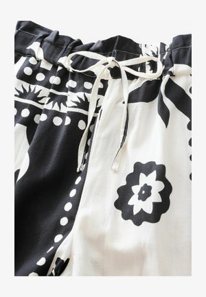 Next WIDE LEG WITH - Broek - monochrome