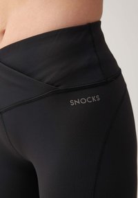 SNOCKS HIGH WAIST - Tights - schwarz