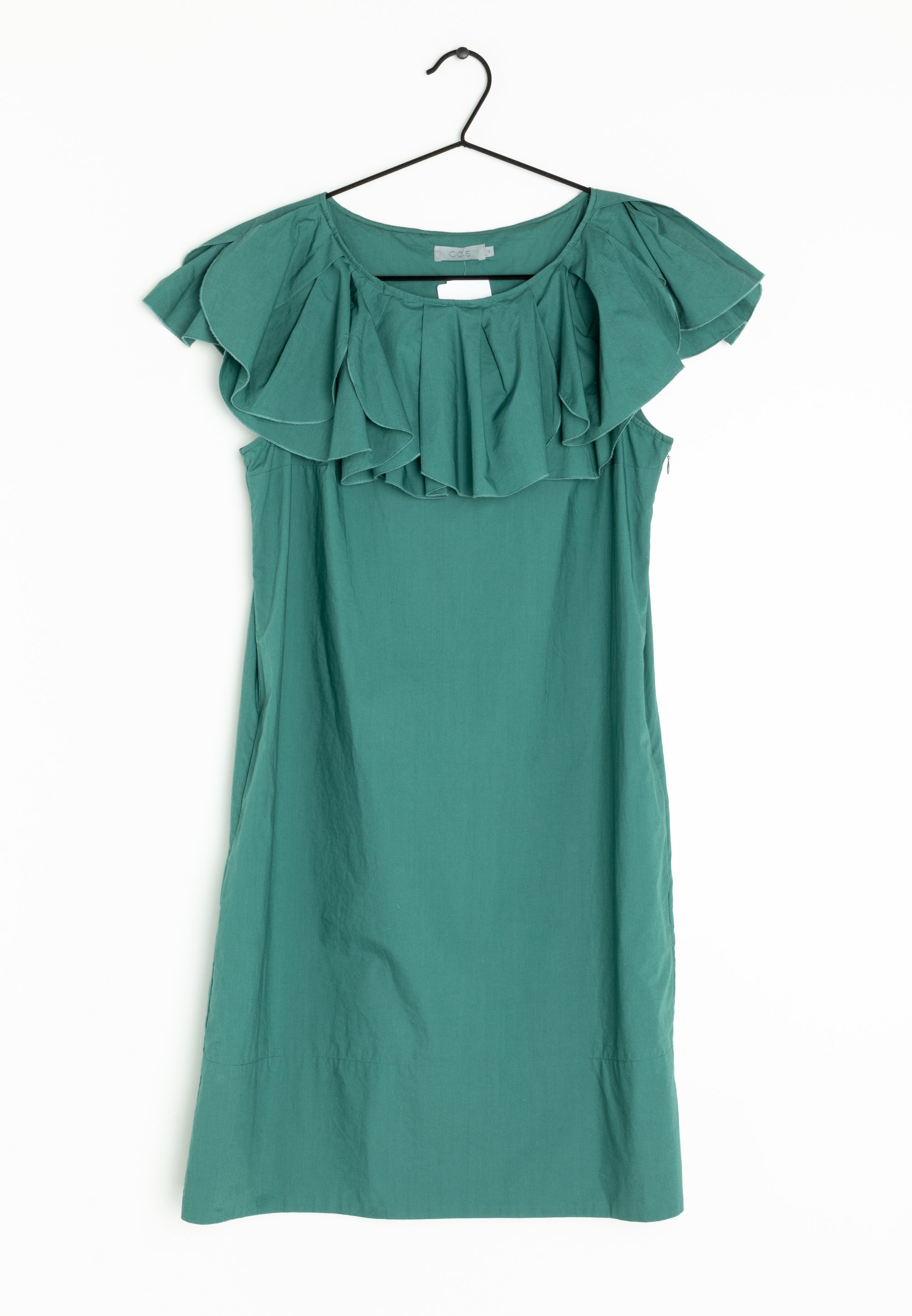 COS Day dress - green - (Pre-owned) - Zalando.ie