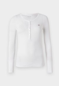 HENLEY - Camisola de manga comprida - white