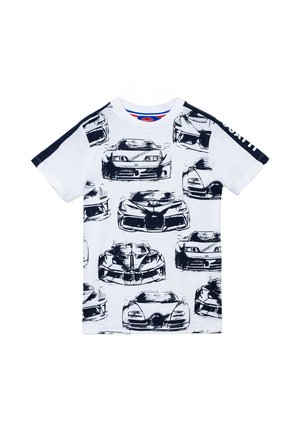 Print T-shirt - bright white