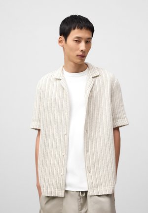 ADOLFO DOMINGUEZ BOWLING COLLAR STRUCTURED   - Chemise - stone ecru