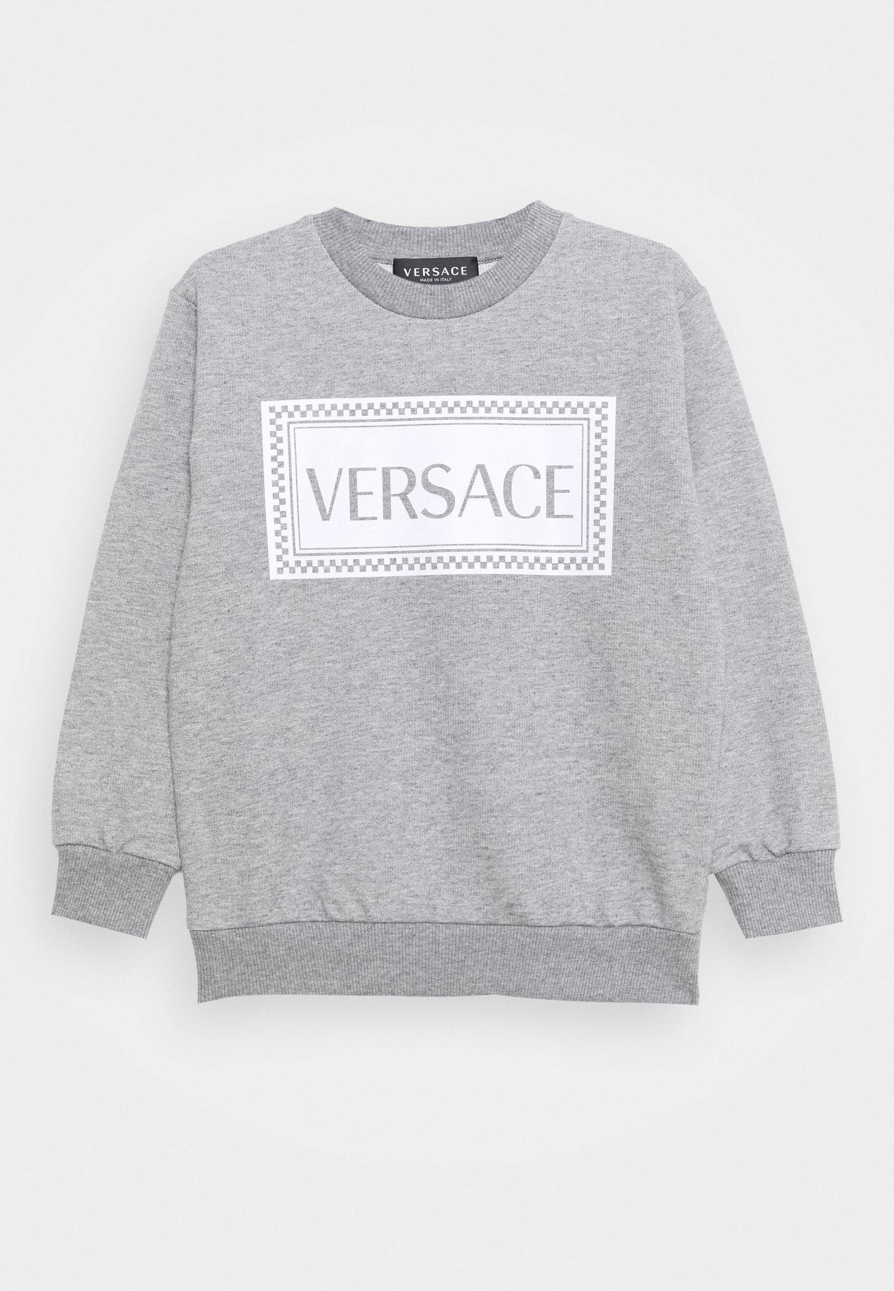 versace sweatshirt grey