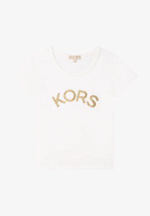SLEEVES TEE - T-shirt imprimé - offwhite