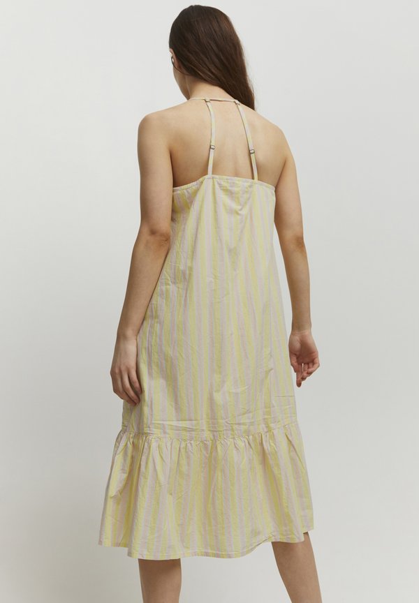 BYGAMINE STRAP DRESS - Day dress - lemon meringue mix4
