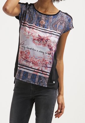 T-Shirt print - black