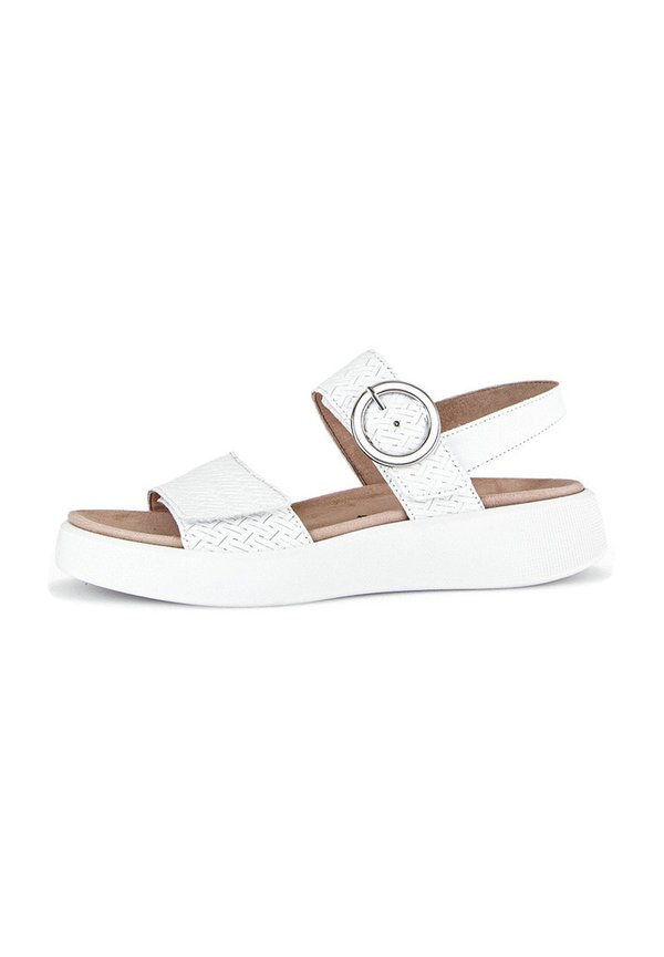 Riemensandalette - weiss