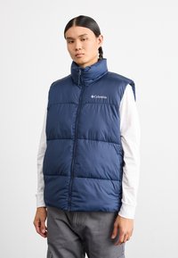Columbia PUFFECT VEST - Strukirani kaput - collegiate navy