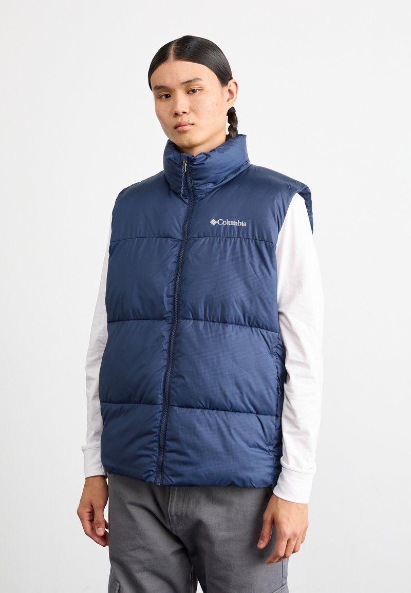 Columbia PUFFECT VEST - Strukirani kaput - collegiate navy