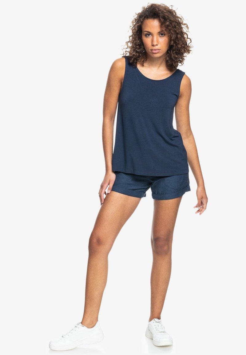 Damen T-Shirts | Roxy FINE WITH YOU Top mood indigo/dunkelblau - OG26936 Damen T-Shirts | Roxy FINE WITH YOU Top mood indigo/dunkelblau - OG26936