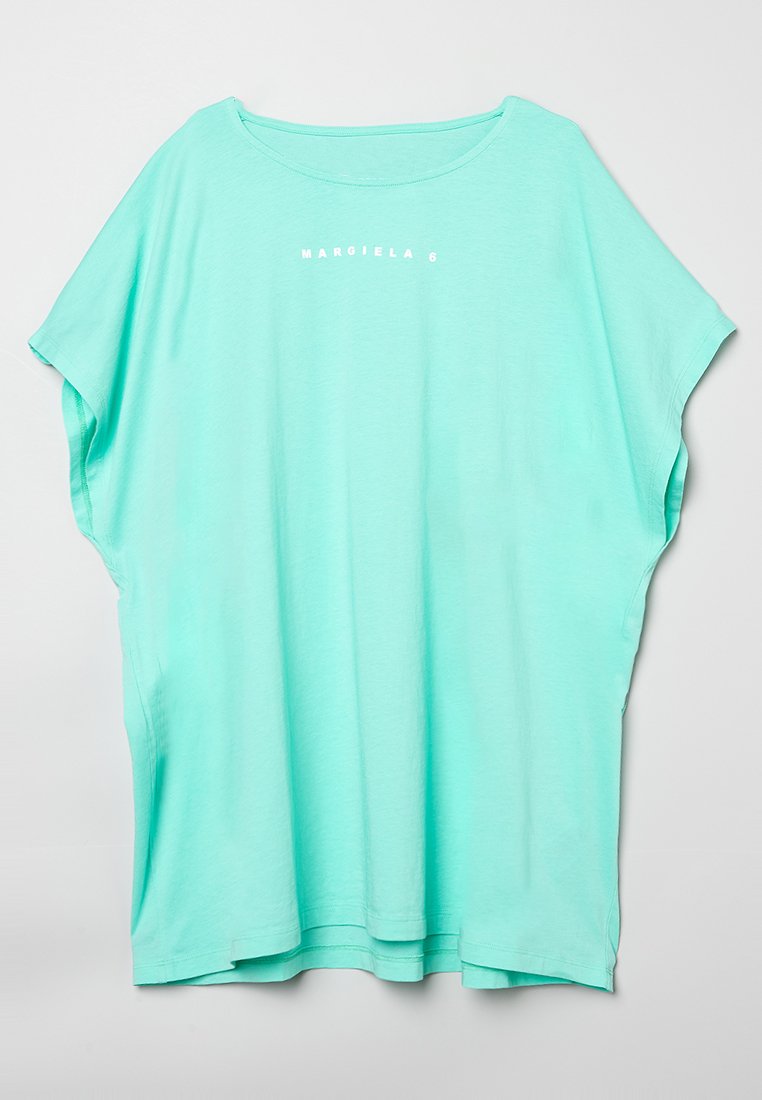 MM6 Maison Margiela Jerseyjurk turquoise MM6 Maison Margiela Jerseyjurk turquoise