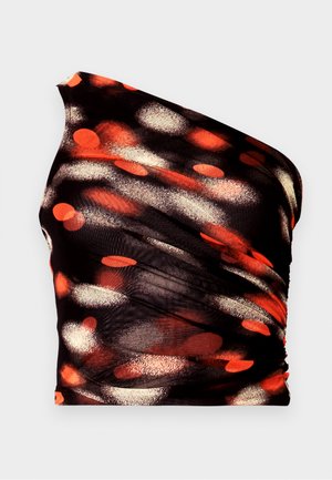 ATHENA ONE SHOULDER - Top - black