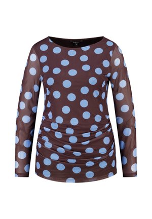 MS Mode, MS MODE TOP NOT TRANSLATED - Blouse - multi brown
