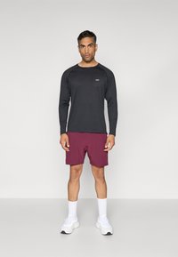 ICANIWILL TRAINING LONG SLEEVE MEN - Top dugih rukava - black