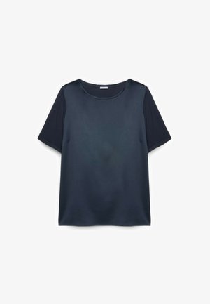 Fiorella Rubino, BIMATERICA CON TONDO - T-shirt basic - blu