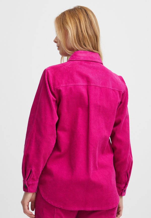 BYDISUNE - Button-down blouse - very berry3