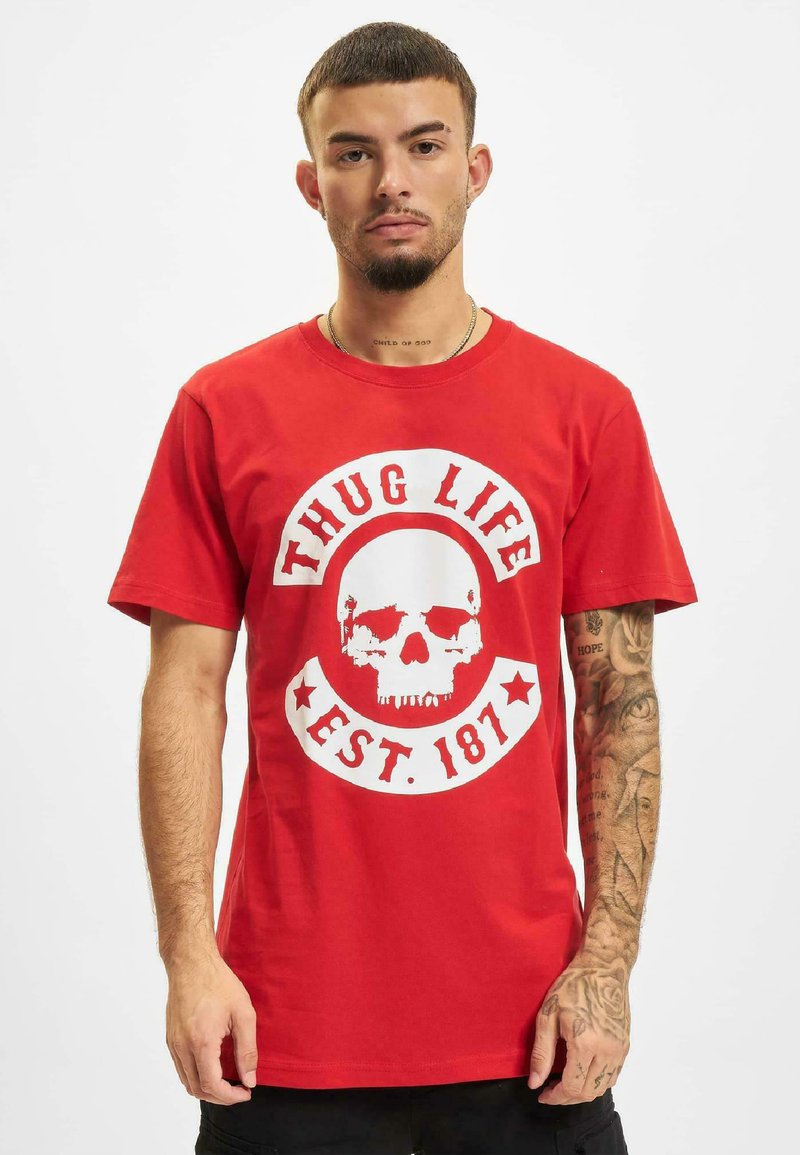 Thug Life BSKULL  - Apdrukāts T-krekls - cityred
