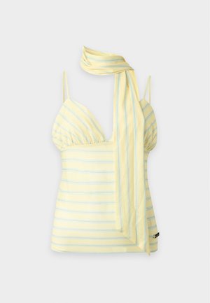 House of Sunny, STRIPED CAMI  - Top - butter