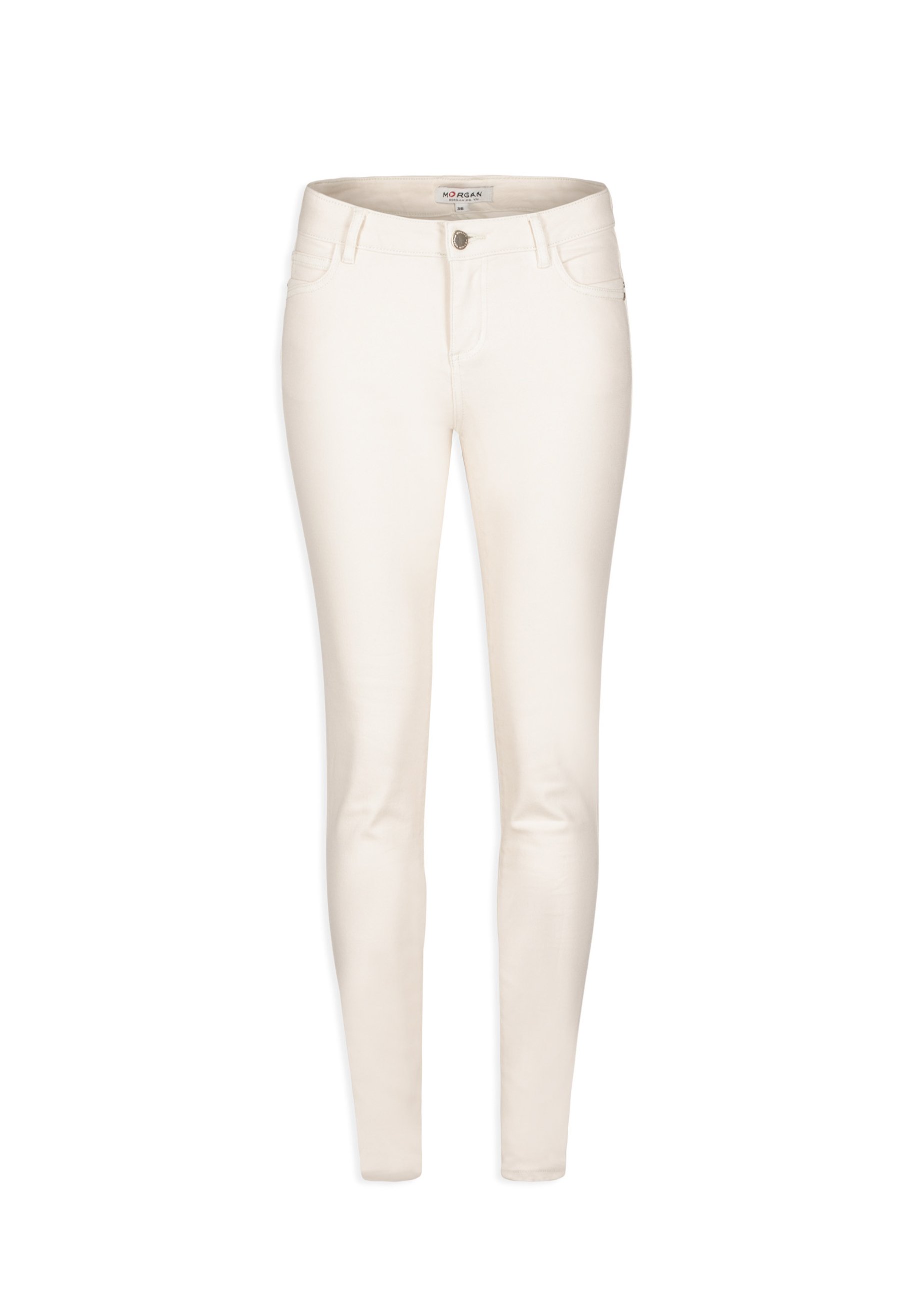 Morgan Damen Pullover Mit MENTOS Print – Rollkragen, Langärmlig, Enge Passform