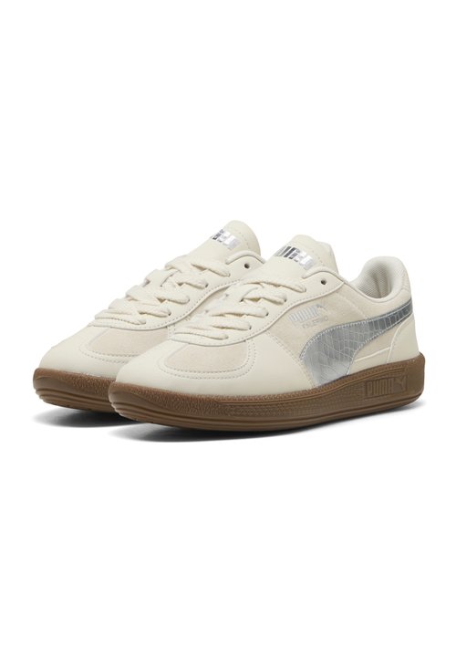 PUMA PALERMO METALLIC SAFARI JR UNISEX - Trainers - alpine snow-puma silver — foto 2