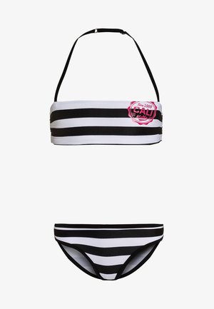 Bikiny - black/white