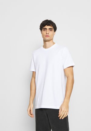 SLHNORMAN SS O-NECK S NOOS - T-shirt basic - bright white