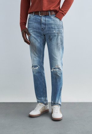 TEDDY  - Slim fit jeans - navy blue