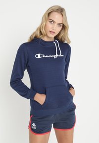 Champion Felpa con cappuccio - black