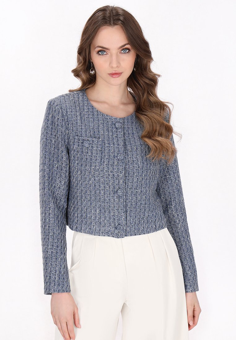 dreimaster Lichte jas koningsblauw