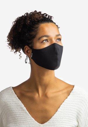 3 PACK - Stoffen mondkapje - black