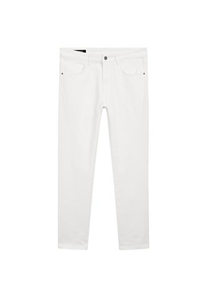 Massimo Dutti Jeans slim fit - white