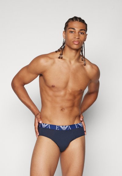 Emporio Armani BRIEF 3 PACK - Briefs - marine