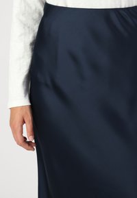 Lindex SKIRT MARY - Fustă maxi - navy blue