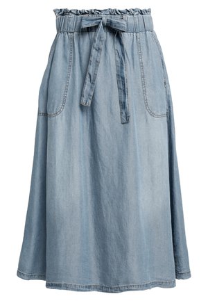 Cream VINCA SKIRT - A-snit nederdel - blue denim